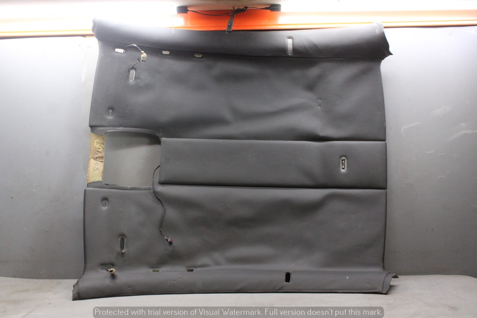 Bentley Continental GT 2003-2010 Roof trim cover Black P/N 3W8867501AA