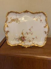 Antique Bishop and Stonier (Bisto) sandwich/cake platter VGC