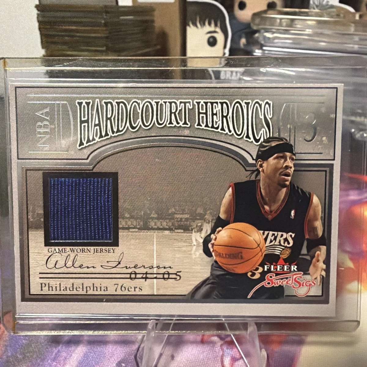 Fleer Allen Iverson Basketball Trading Cards Sports Memorabilia
