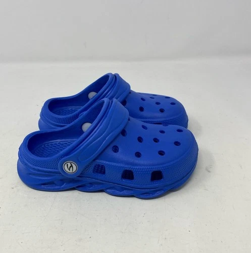 Crocs Kids Classic Clog (Toddler) - Clogs for Kids - Blue Size 8