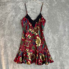Vintage Y2K Gold Label Victorias Secret Slip Dress Womens S Silky Romantic