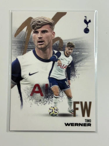 2024-25 Futera FX Tottenham Base #19 Timo Werner