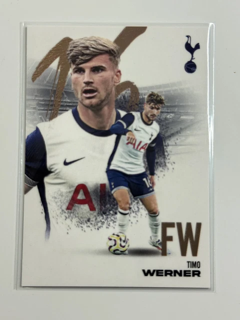 2024-25 Futera FX Tottenham Base #19 Timo Werner