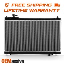 Lifetime Warranty Aluminum Radiator 2588 For 03-07 Infiniti G35 (Square Mounts)