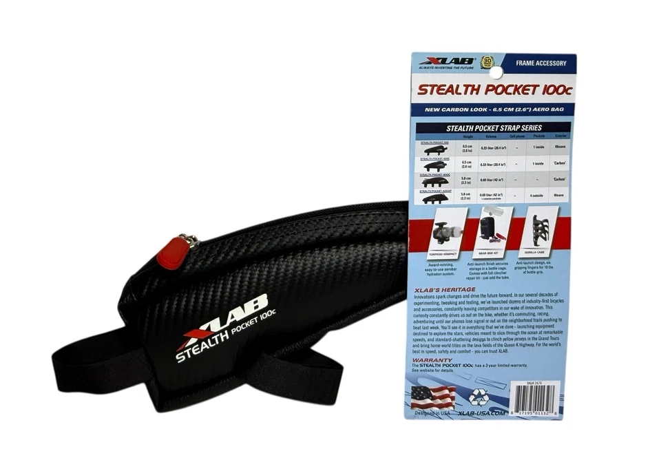 X-Lab Stealth Pocket 100c aspecto de carbono - NUEVO Foto 4 de 4