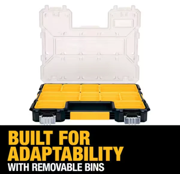 Brand New Dewalt 10-Compartment Pro Small Parts Organizer Bits Storage - Image 3 of 4