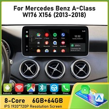 Für Mercedes A/CLA/GLA W176 X156 2013-2015 12.3" CarPlay Autoradio 64GB DAB+ SWC Für Mercedes A/CLA/GLA W176 X156 2013-2015 12.3" CarPlay Autoradio 64GB DAB+ SWC