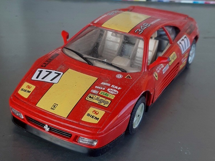Burago BBurago Ferrari 348TB Evoluzione N°177 Rally 1/24