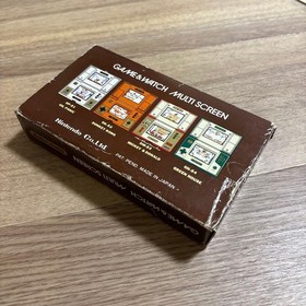 Game & Watch Donkey Kong 2 II Game & Watch With Box