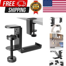 New Foldable Headphone Stand Hanger Holder Aluminum Headset Soundbar Stand Cl...