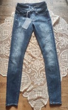 G-Star RAW Womens Lynn Mid Skinny Jeans W26 L32 Tummy Control Shaping Stretch NW