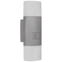 Led-Wandleuchte Silber Bewegungsmelder Sensor-AußEnleuchte Lampe Steinel L 910
