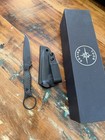 Toor Anaconda Fixed Blade Knife Shadow Black NIB MADE IN USA — photo 1