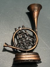 Vintage pencil sharpener Miniature French Horn Die Cast 4
