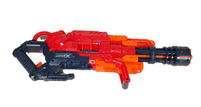 XShot Excel Crusher Schaumstoff Dart Blaster getestet funktioniert braucht Magazin mit 2 Runden