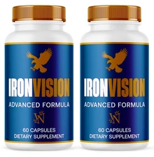 Iron Vision, IronVision Advanced Formula Capsules for Eyes&Vision Support 120CT