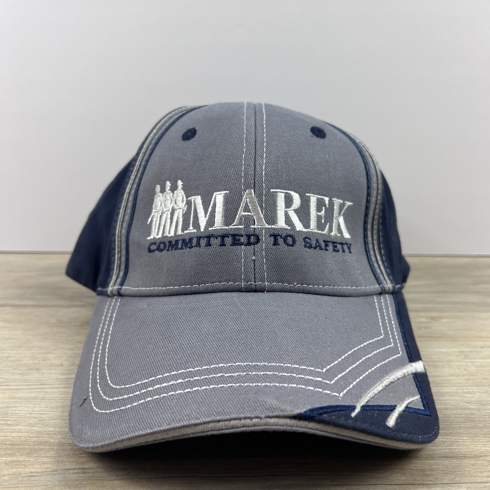 MArek Hat MAREK Hat Gray Adjustable Hat Adult Fit… - image 7