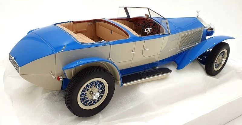 Matrix 1/18 Scale MXL1705-011 - Rolls Royce Phantom Experimental 1926 Blue/White - Image 2 of 4