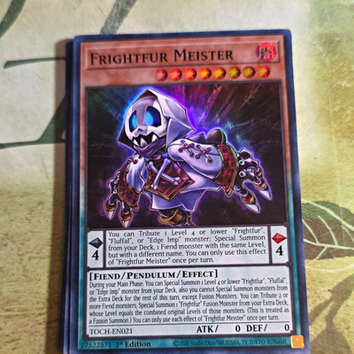 Konami Yu-Gi-Oh! Frightfur Meister TOCH-EN021 Toon Chaos Super 1st 2020