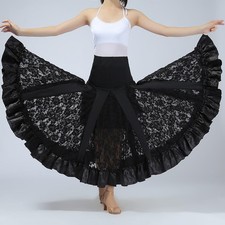 Lady Square Dance Röcke Und Ballroom Dance Ballsaal  Röcke Maxi