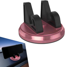 Car Dashboard Phone Mount Silicone Rotating 360 Degree Anti Slip Center Console