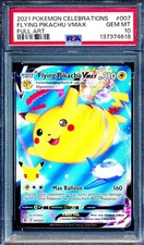 Flying Pikachu VMAX 2021 Pokemon Celebrations Full Art #007 PSA 10