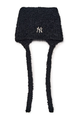 MLB Korea Meow Earflap Beanie Hat NY Sports Casual Lifestyle Cap