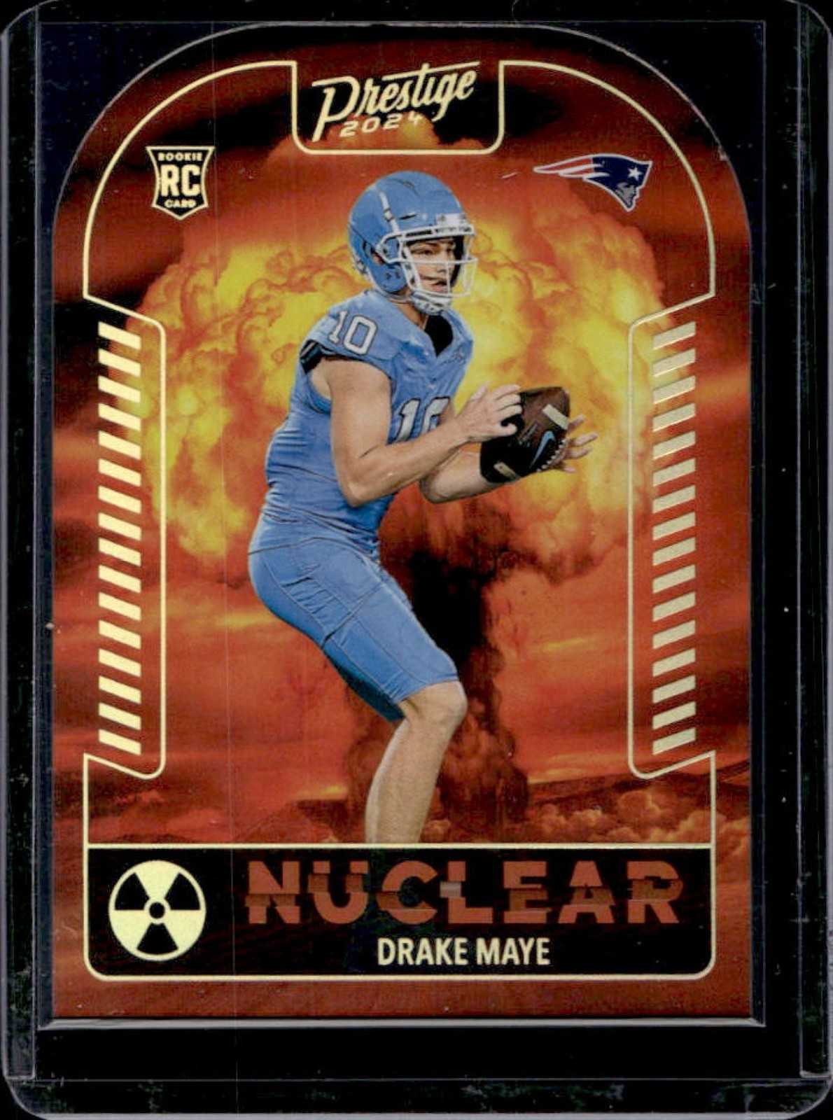 2024 Prestige Drake Maye Nuclear RC Rookie #N-DME Patriots