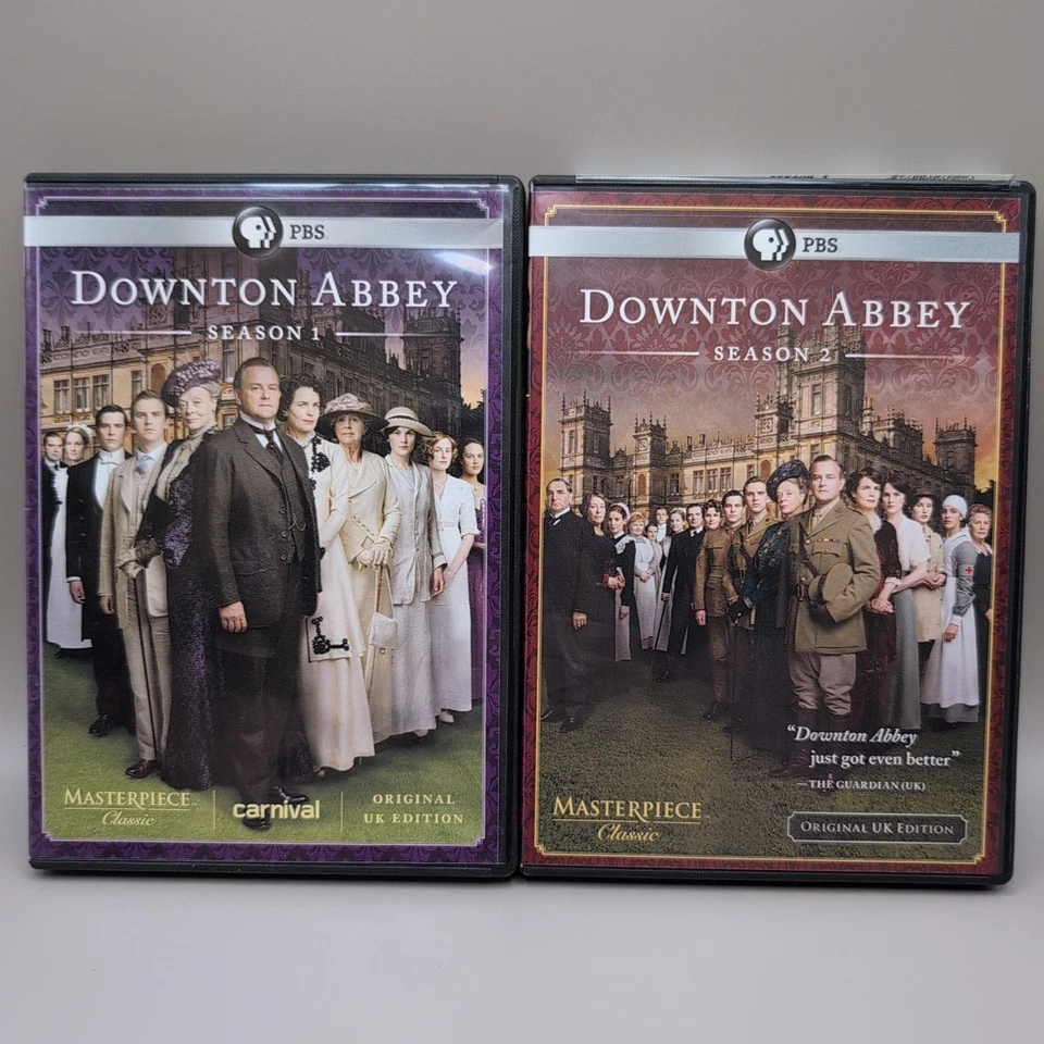 Downton Abbey полный серии PBS DVD набор сезонов 1-6 + кинофильм Bluray - Изображение 3 из 4