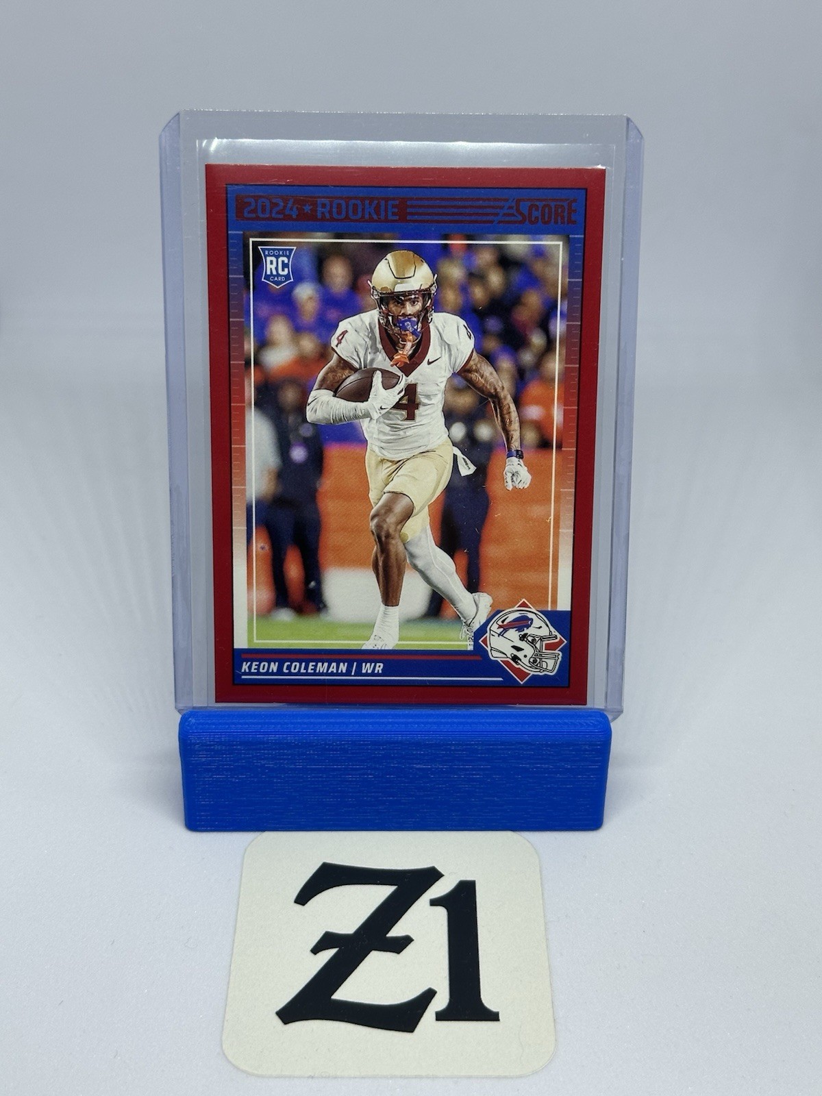 2024 Score - Rookies Keon Coleman #337 Red (RC)