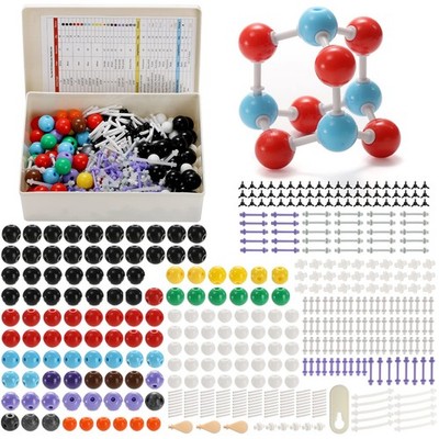 Chemistry Molecular Model Kit - 444 Pcs for Organic & Inorganic Structures