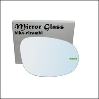 Glas RüCkspiegel Verchromt Seite Dx-Passeggero FüR Ford Ka II (RU8) Von 2