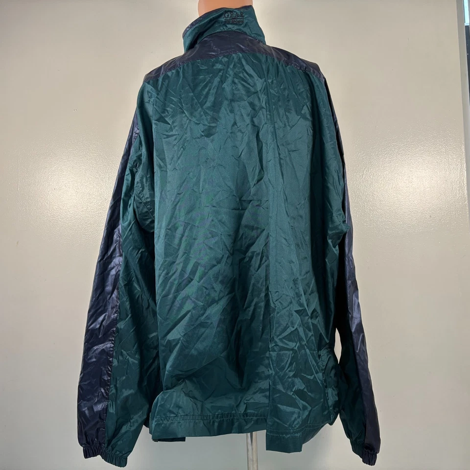 Vintage Bell Atlantic Windbreaker Jacket Mens Size XL Green 90s Lightweight - Image 4 of 4