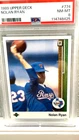 1989 Upper Deck - Nolan Ryan  Rangers.   #774.  PSA NM-MT. 8