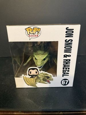 FUNKO POP RIDES ! JON SNOW & RHAEGAL 67 GAME OF THRONES LA1 BOX