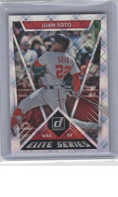 2020 Donruss #E-9 Juan Soto Elite Series Diamond B16R2C1
