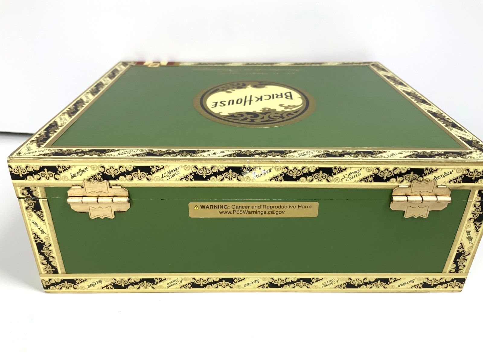 Brick House Wood Cigar Box, Double Connecticut, JC Newman Cigar Co Craft Project