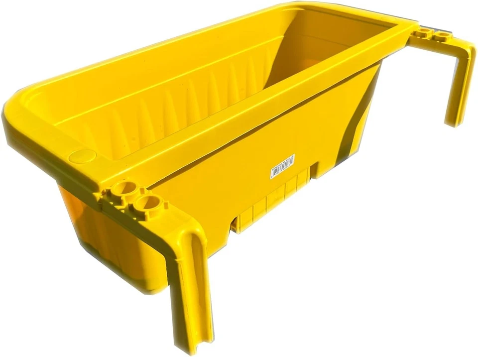 Plantadora de barandilla ajustable Apollo Exports International 20", amarilla 20, Foto 2 de 4