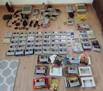 Viel Rabatt! Super Nintendo Spiele, Gameboy, Konsole, SNES Module, ...