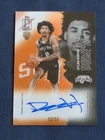 Dylan Harper 2025-26 Topps Signature Class Orange RC Auto Spurs #02/50  JERSEY #