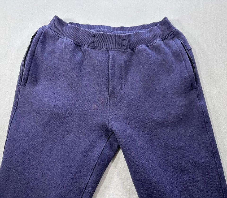 Брюки Lululemon мужские маленькие фиолетовые спортивные штаны на молнии карман (30/28) - Изображение 3 из 4