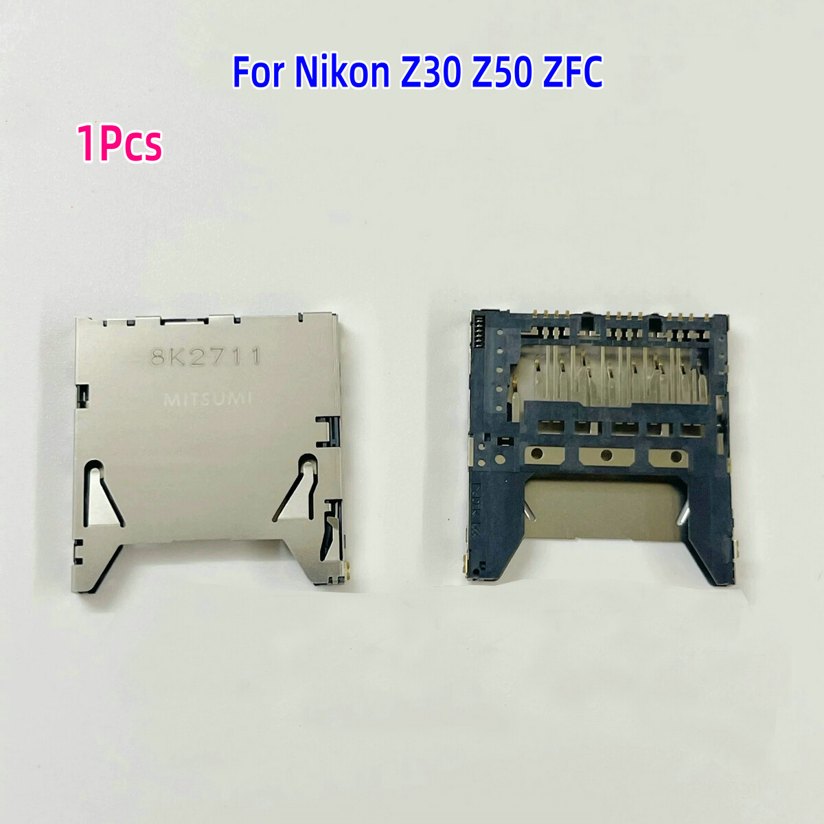 Original Camera SD Memory Card Slot Frame for Nikon Z30 Z50