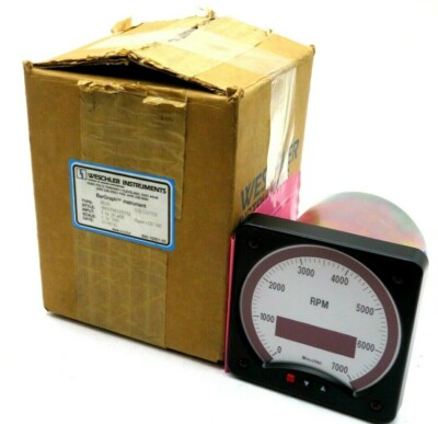 NEW WESCHLER INSTRUMENTS BG241 BAR GRAPH METER 120VAC 4B4XXPAK1XXXXXX