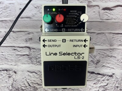 Boss LS-2 Line Selector Guita Effects Pedal fast ship NEW