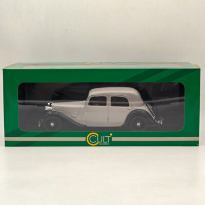 Cult 1/18 Scale Citroen Traction Avant 7CV 1935 Grey Resin