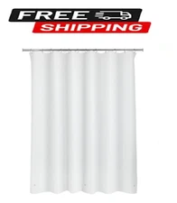 Light Weight Shower Curtain Liner, White PEVA Shower Curtain Liner – Mainstays