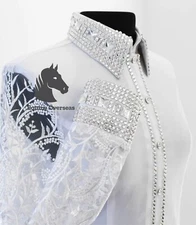 Western Showmanship Horsemanship Pleasure Show Shirt all customization available