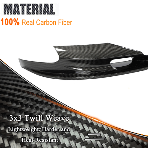 Alerón delantero de carbono divisor labio delantero tracción delantera para BMW Serie 5 F10 M5 2011-16 - Imagen 9 de 12
