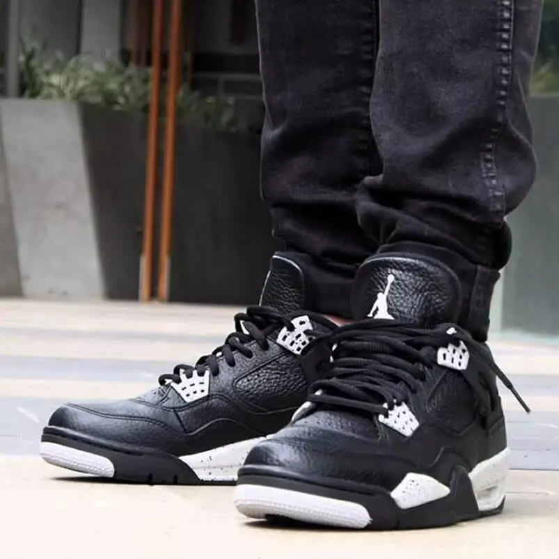 Black air sale jordan retro 4