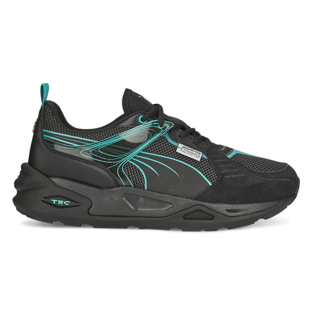 Мужские черные кроссовки Puma Mapf1 Trc Blaze на шнуровке, повседневная обувь 30764902
